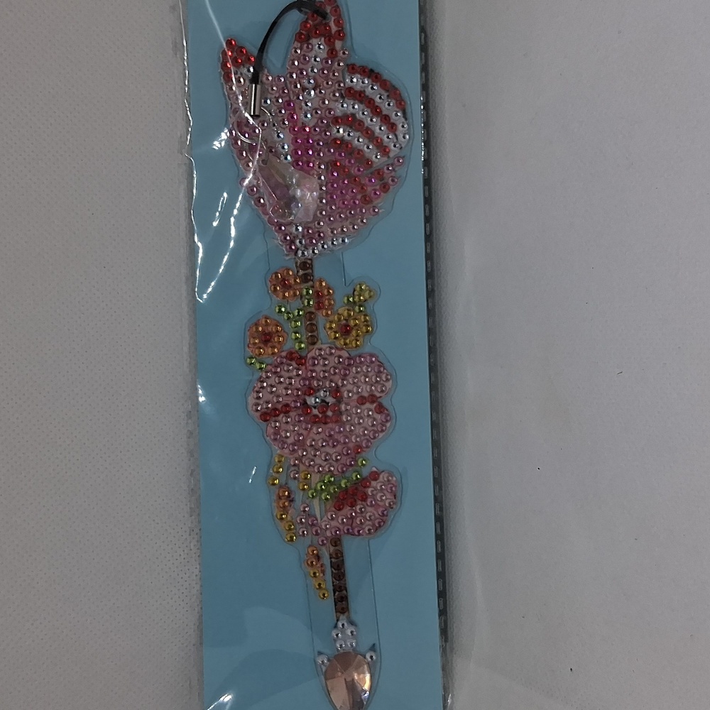 Handmade Rhinestone Bookmark - Picture 3 of 3